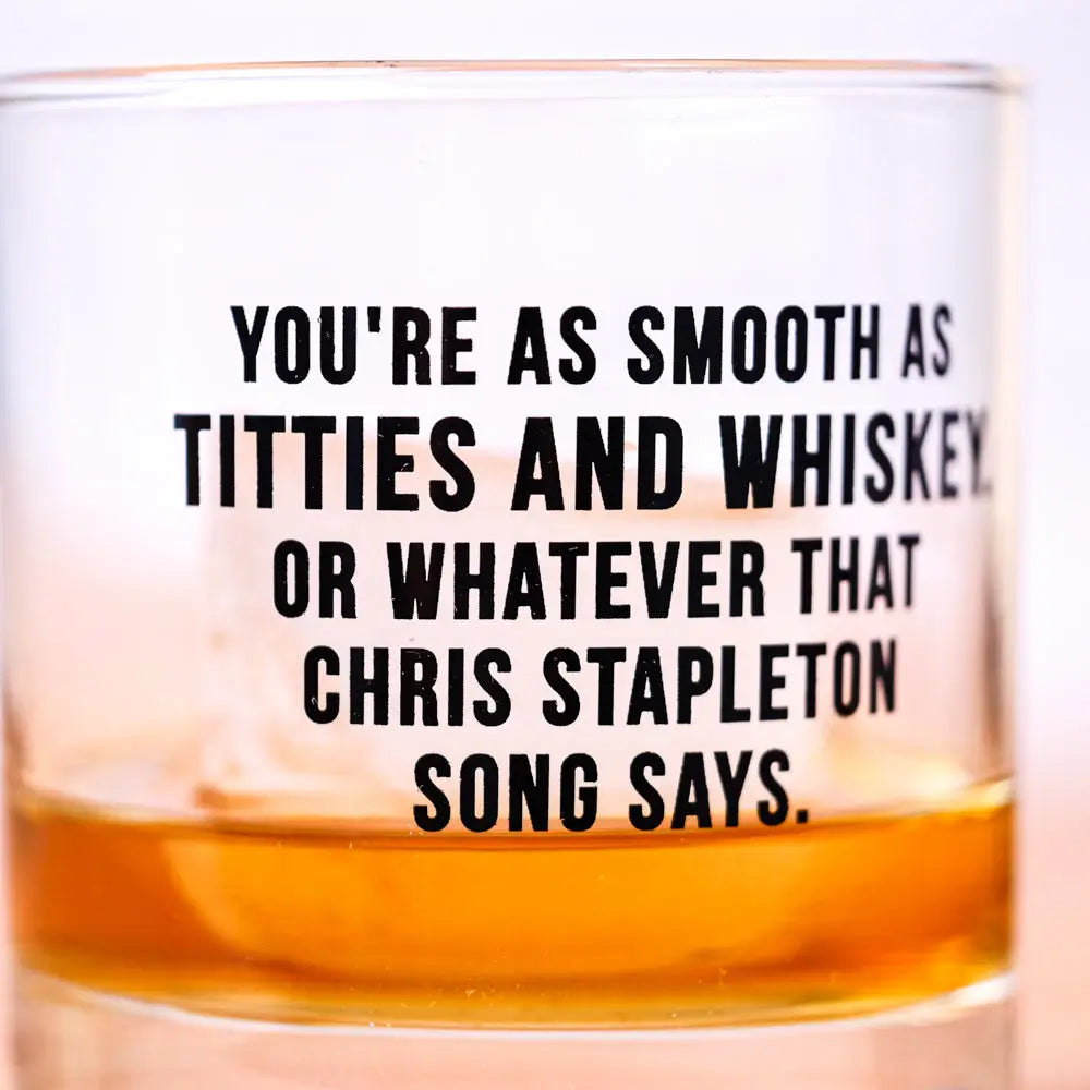 Chris Stapleton Whiskey Glass