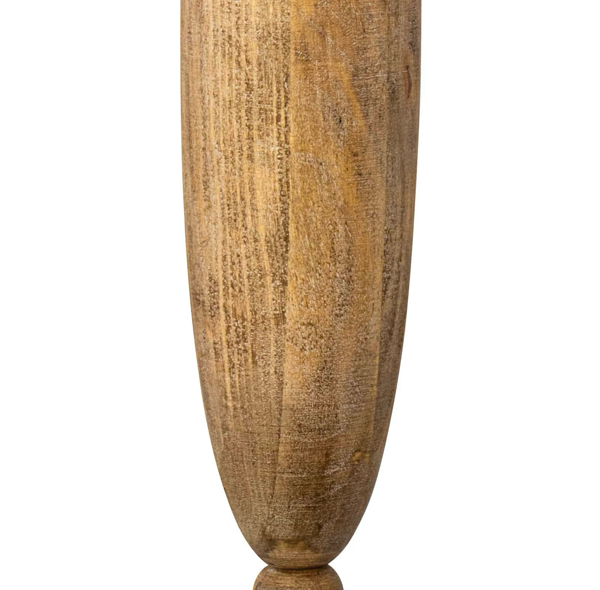 Wooden Spindle Lamp