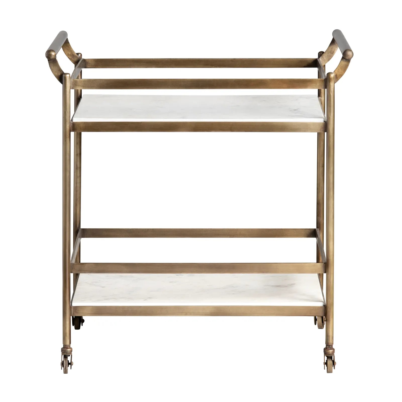 Marble Brass Cocktail Cart