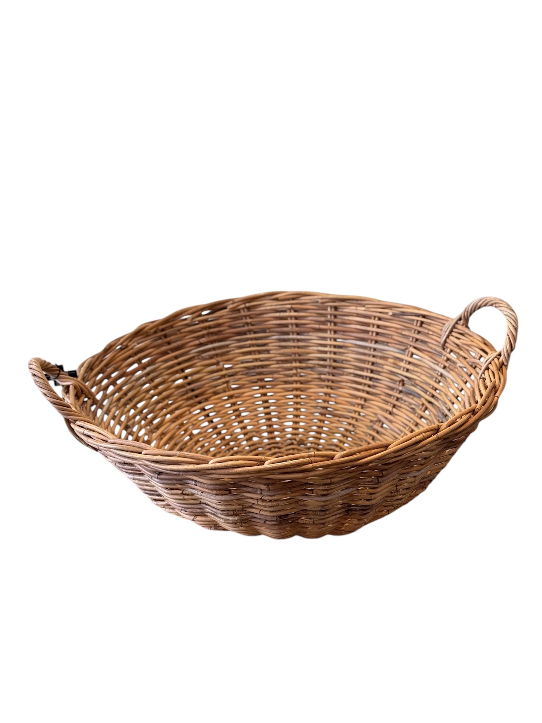 Shallow Handled Basket