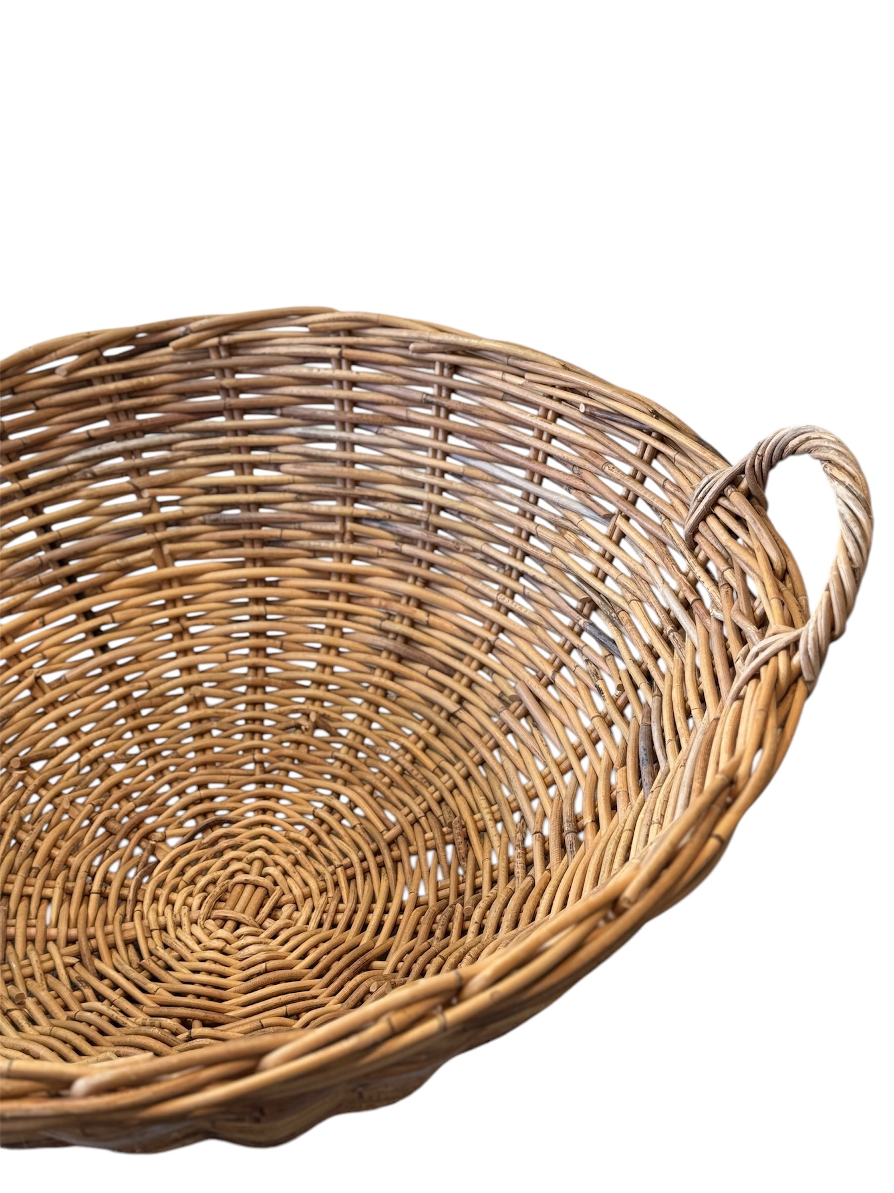 Shallow Handled Basket