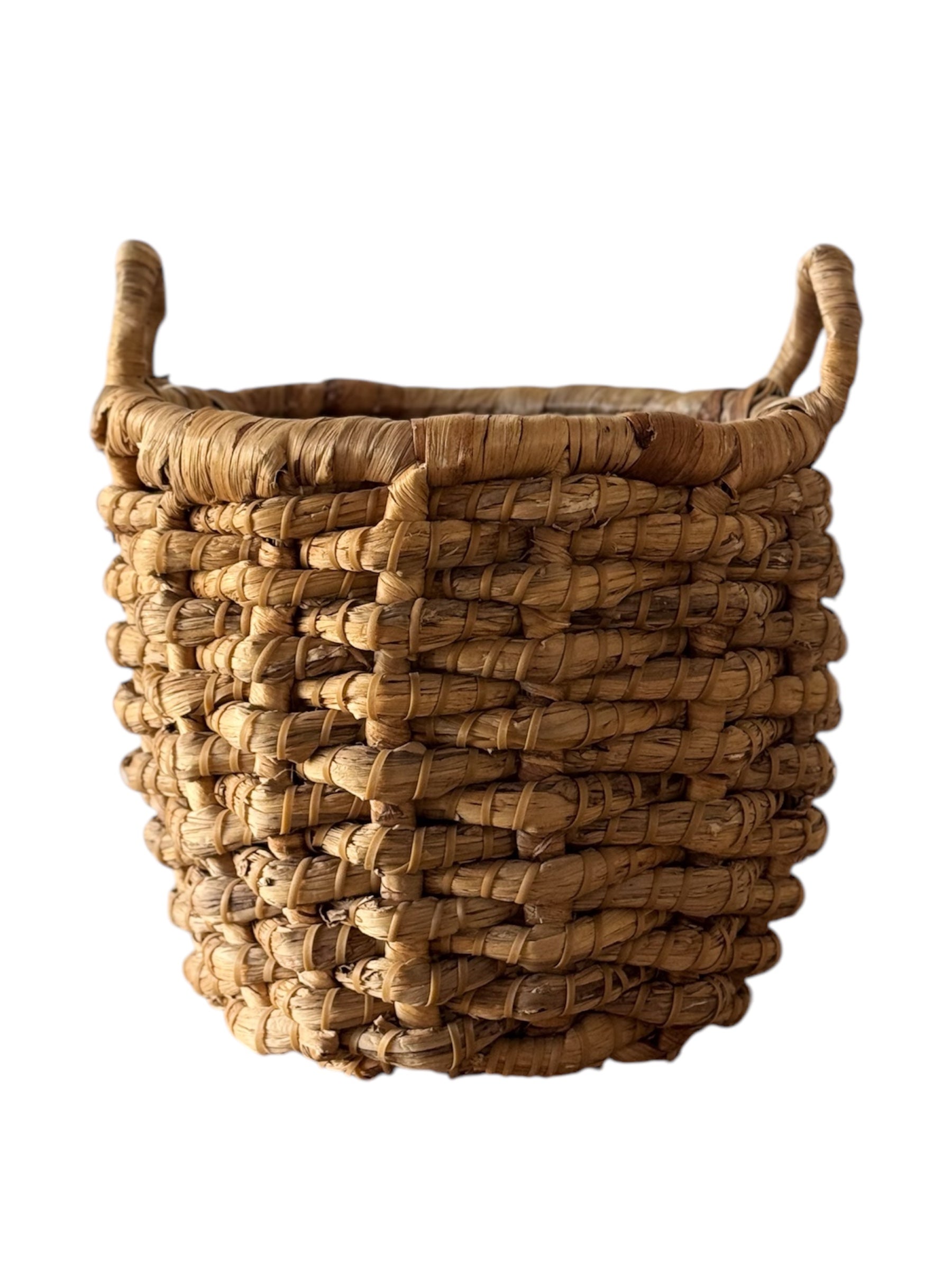 Round Wide Weave Basket