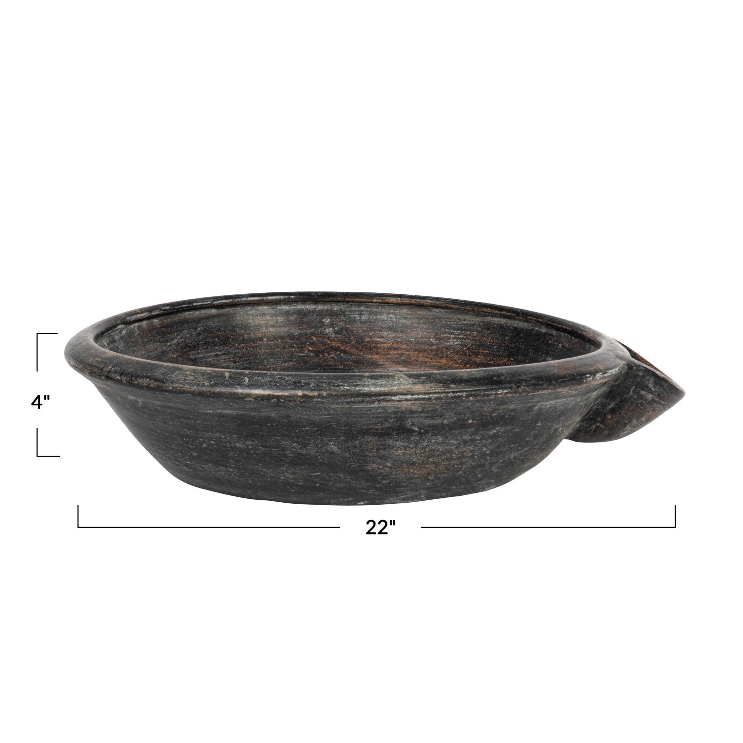 Large Clay Bowl