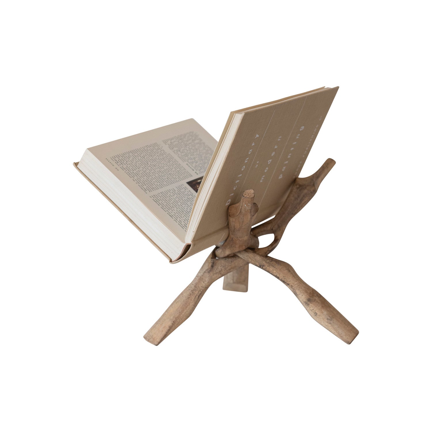 Wood Folding Plant/Book Stand