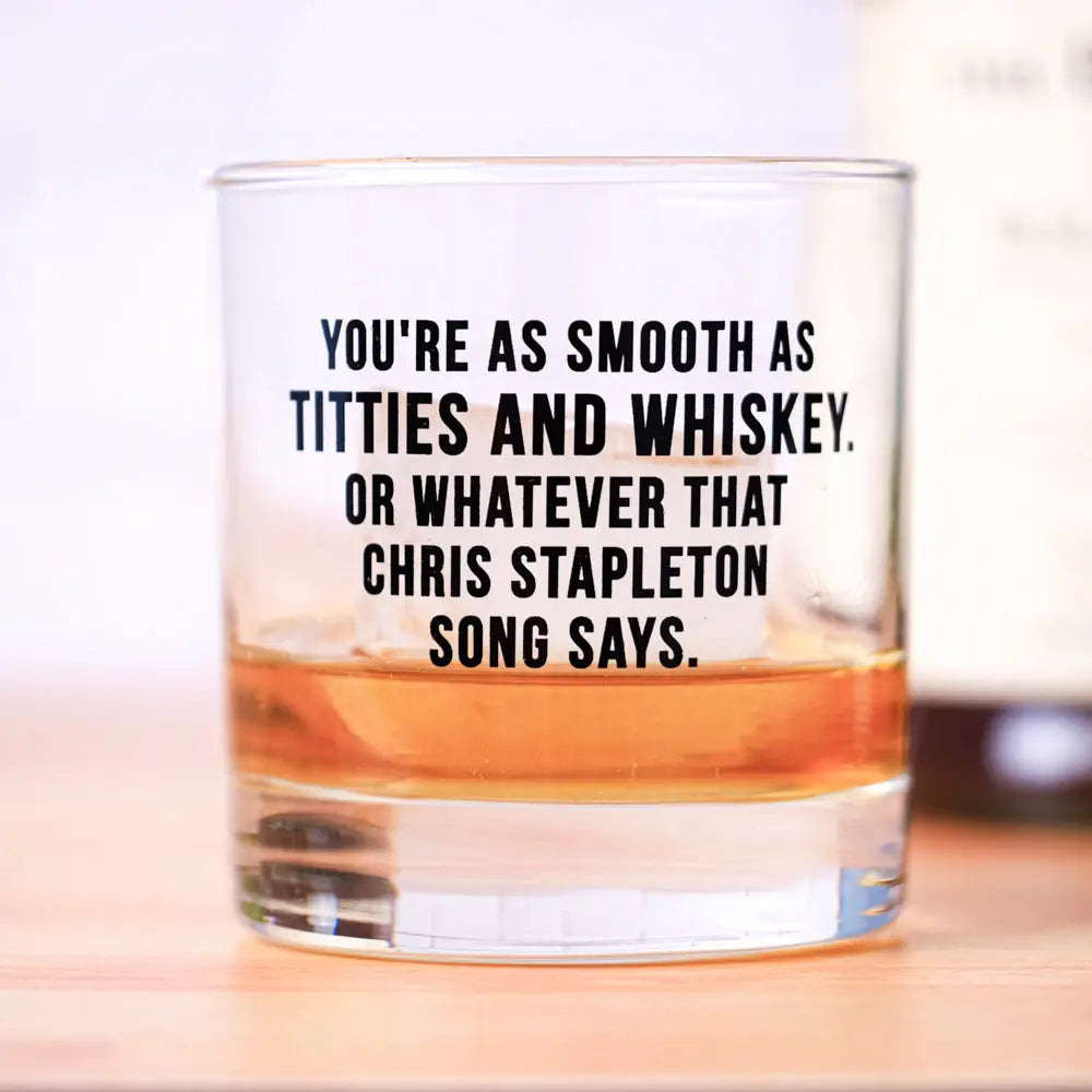 Chris Stapleton Whiskey Glass